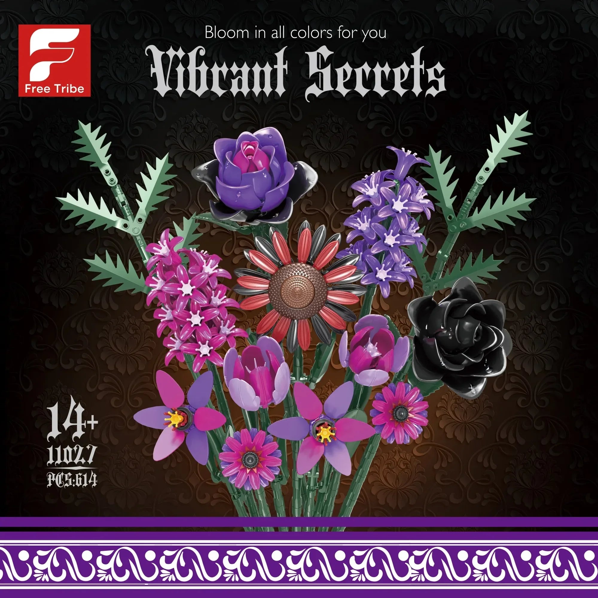 Fialová kytice - Nezvadne